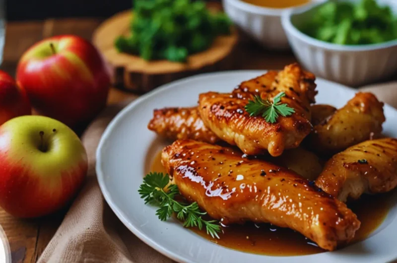 Apple and Honey-Glazed Chicken Tenders Recipe