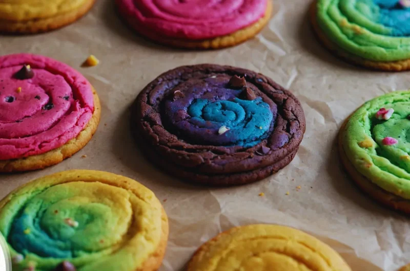 Colorful Ingredients in Some Cookie Recipes