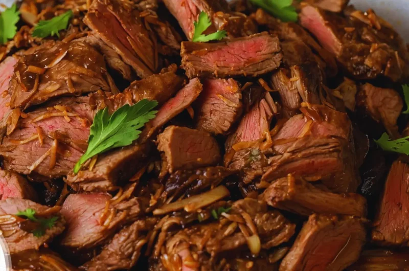 Chuck Roast Shredded Recipe in a Steam Oven