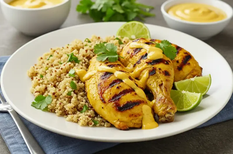 Spicy Grilled Chicken with Aji Amarillo Paste