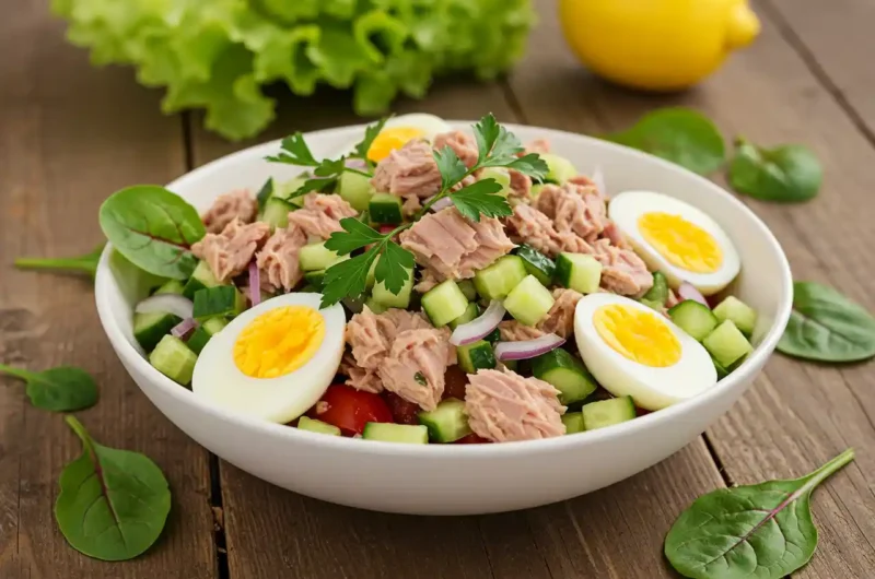 Tuna and Egg Salad for Weight Loss Recipe
