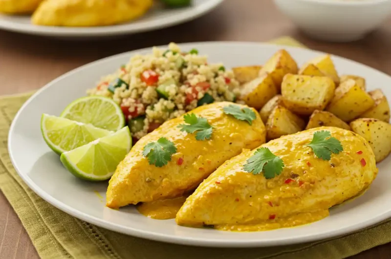 Zesty Chicken Breasts with Aji Amarillo Marinade