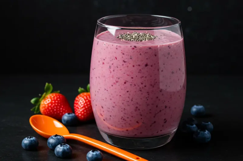 Creamy Kefir Smoothie with Berries Recipe
