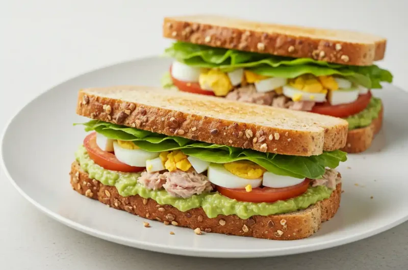 Tuna and Egg Sandwich Without Mayo Recipe