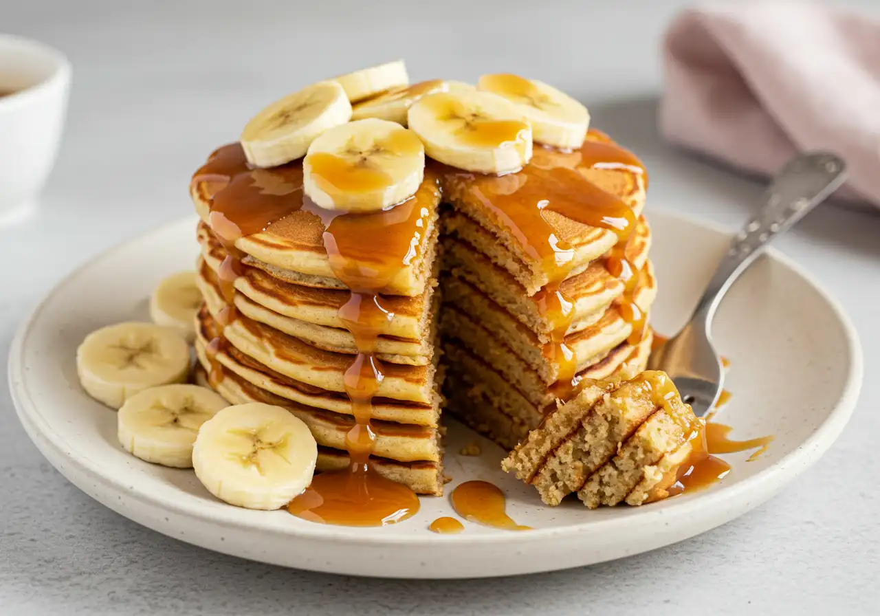 4-Ingredient Banana Pancakes Recipe in 6 Easy Steps