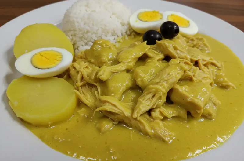 Aji De Gallina Recipe with Aji Amarillo Paste