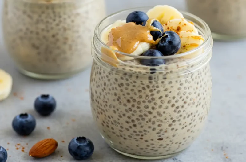 Almond Butter Chia Pudding Recipe