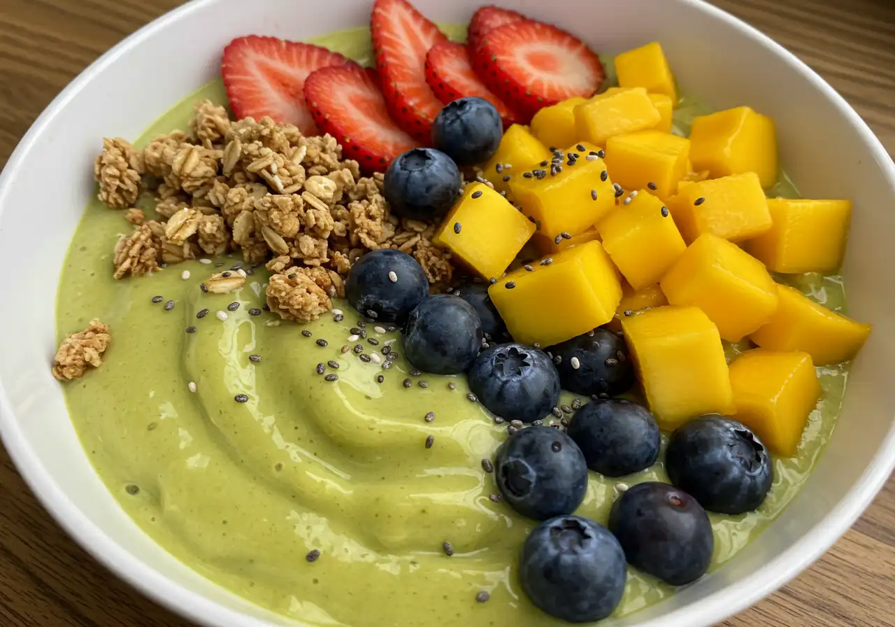 Creamy Avocado Mango Smoothie Bowl: 5 Easy New Recipes