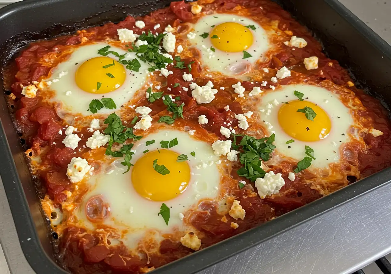 Easy Roasted Tin Shakshuka Recipe | 5 Hot Delicious Ideas