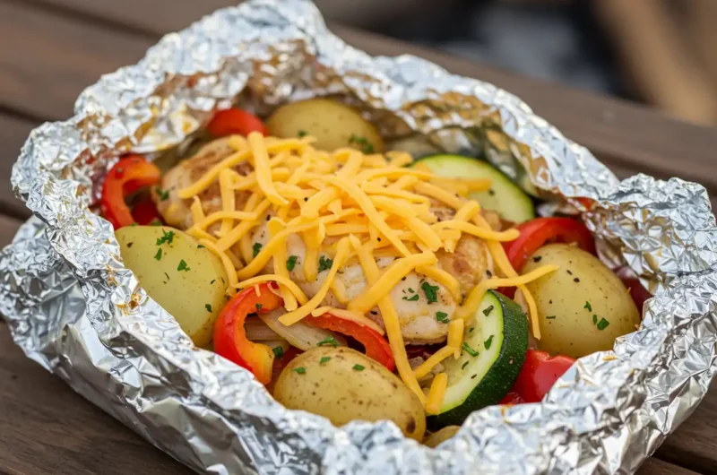 Foil Packet Meals for Camping: Campfire Chicken Recipe