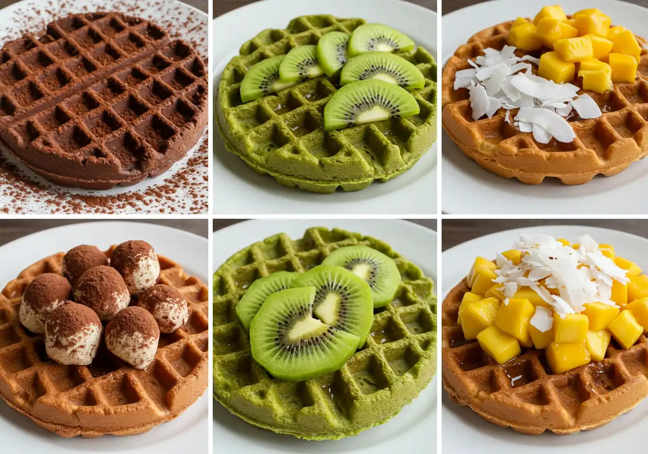 World Inspired Waffle Treats: 5 Easy Yummy Recipes