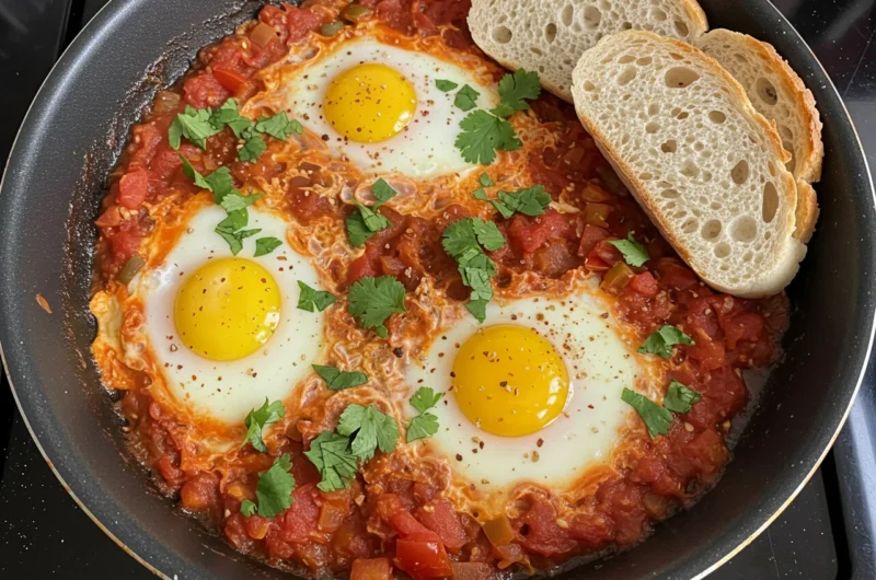 Easy Shakshuka with Just Spices: A One-Pan Middle Eastern Favorite