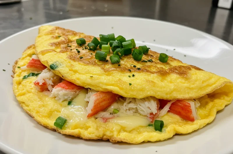 Fluffy Crab Meat Omelette – Quick & Easy Recipe