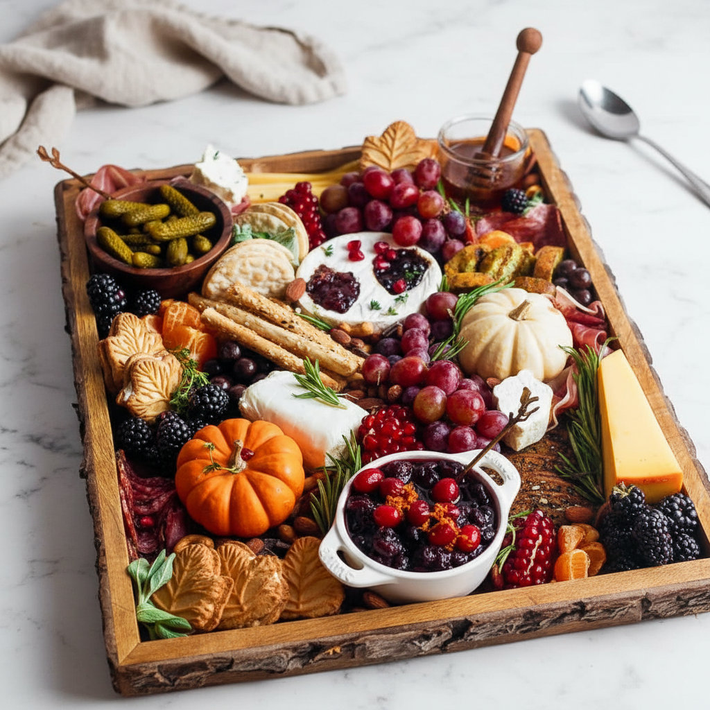 Fall Charcuterie Board for Thanksgiving