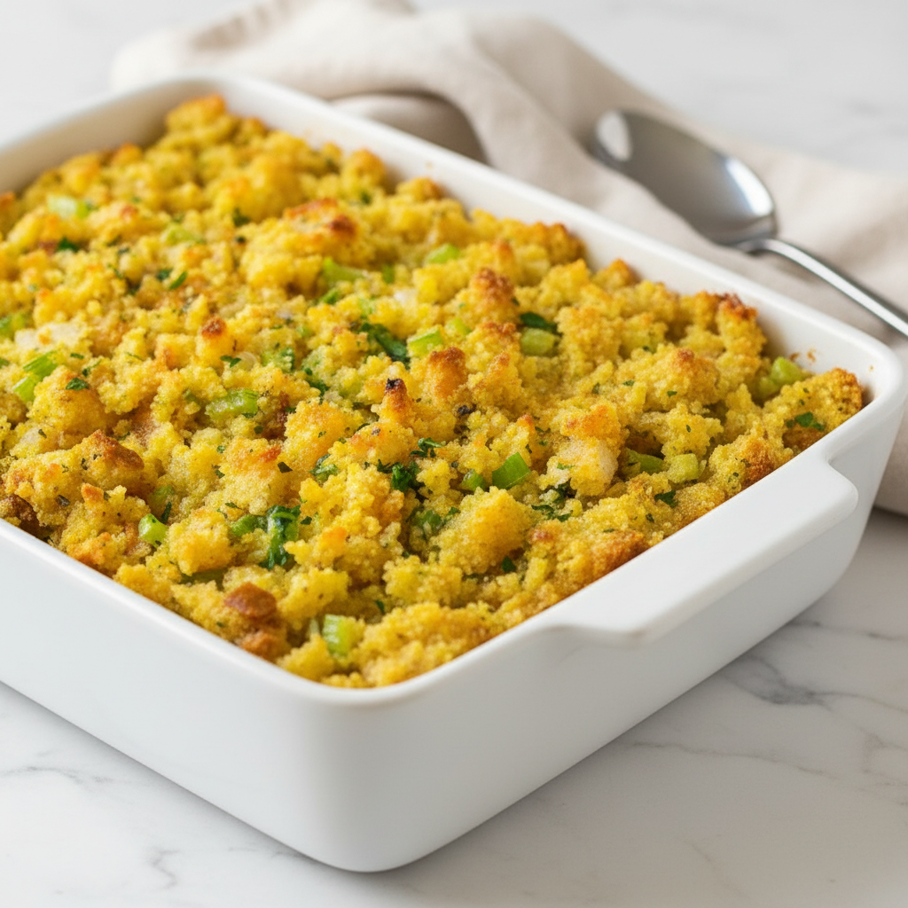 Classic Southern Cornbread Dressing Recipe