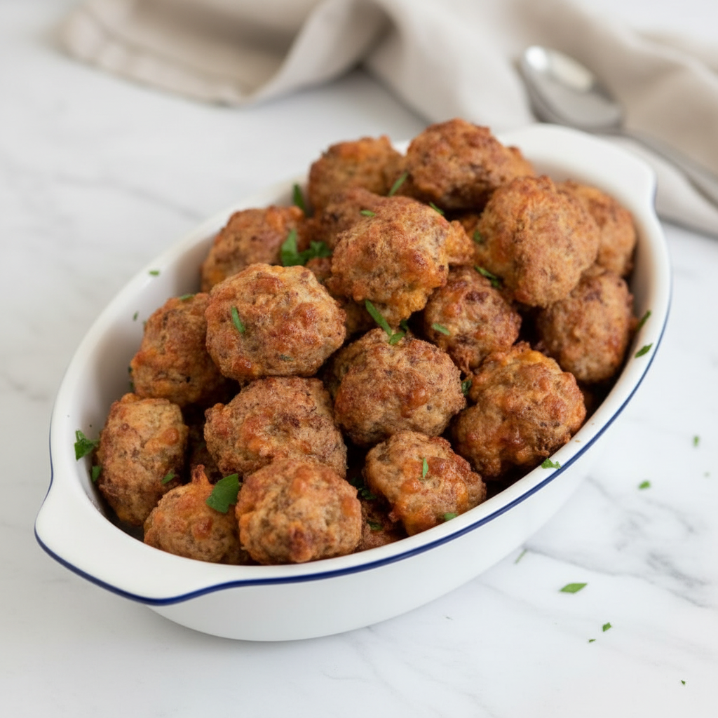 Cream Cheese Bisquick Sausage Balls