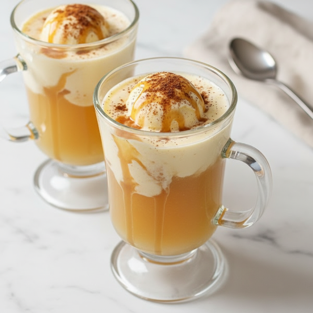 Creamy Caramel Apple Cider Punch Recipe