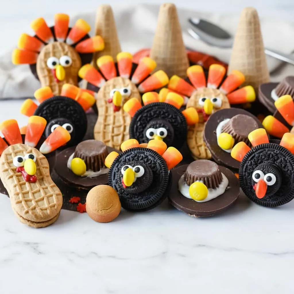 5 Cute & Easy Thanksgiving Treats for Kids (No-Bake Recipes)