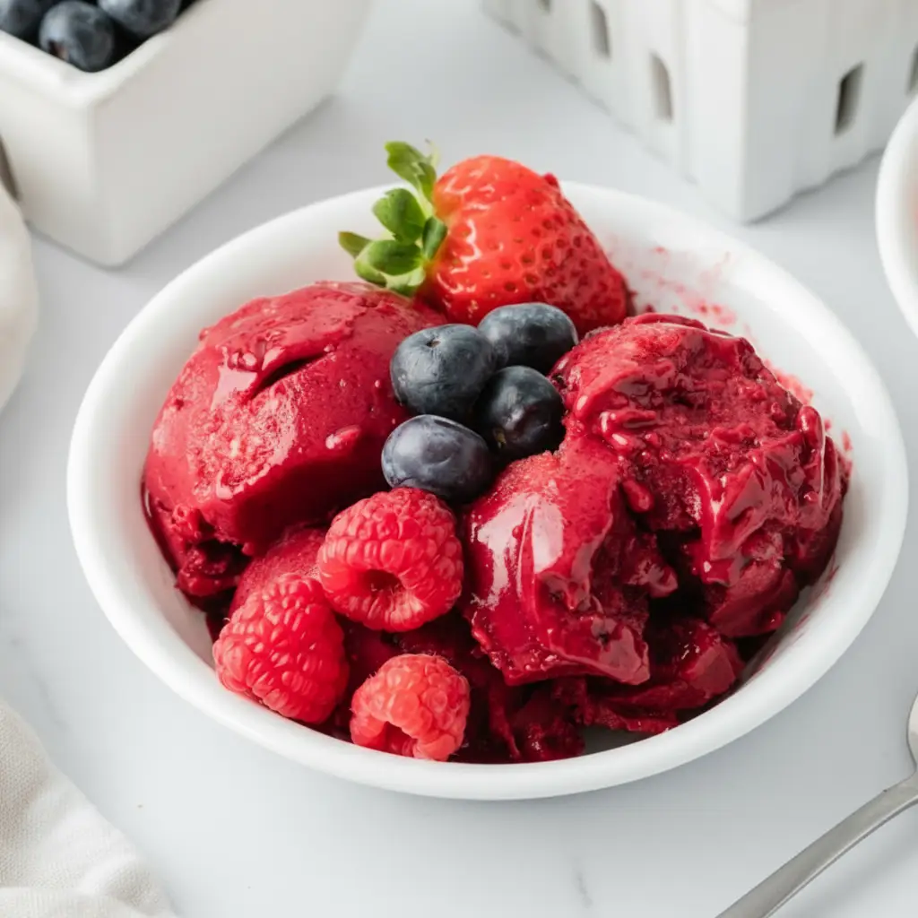 Delicious Berry Ninja Creami Sorbet