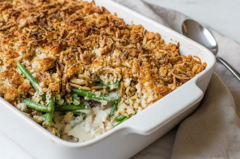 Easy Best Green Bean Casserole Thanksgiving