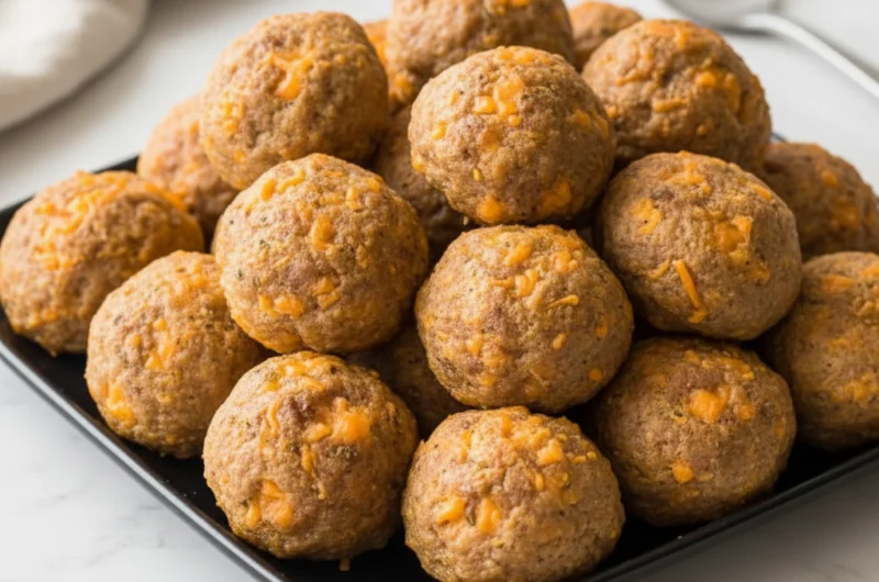 Easy Bisquick Sausage Balls