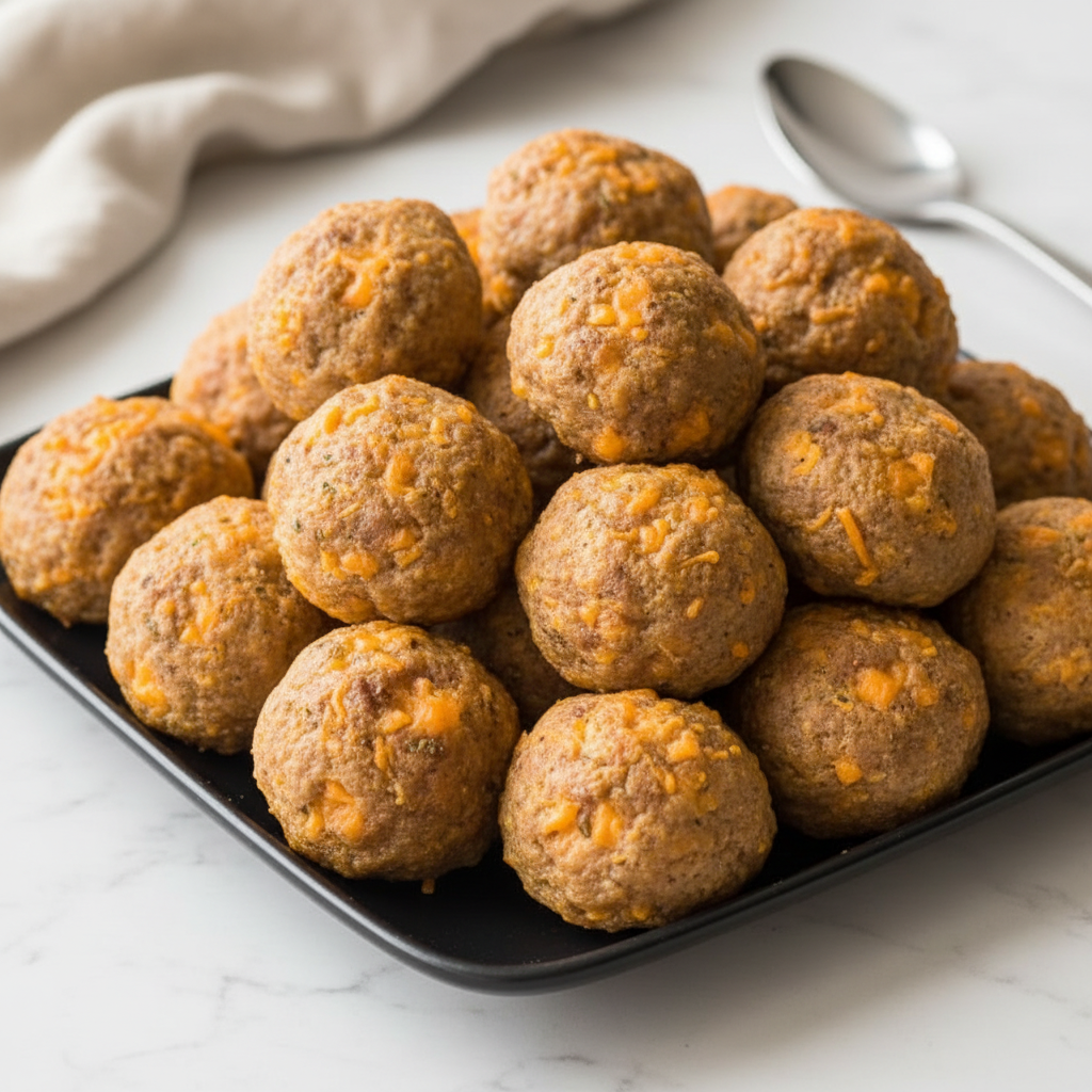 Easy Bisquick Sausage Balls