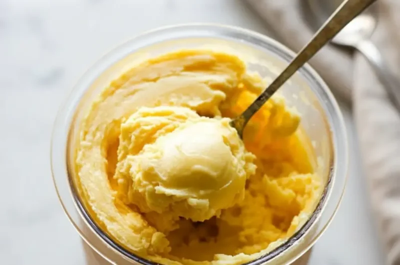 Easy Mango Ninja Creami Sorbet