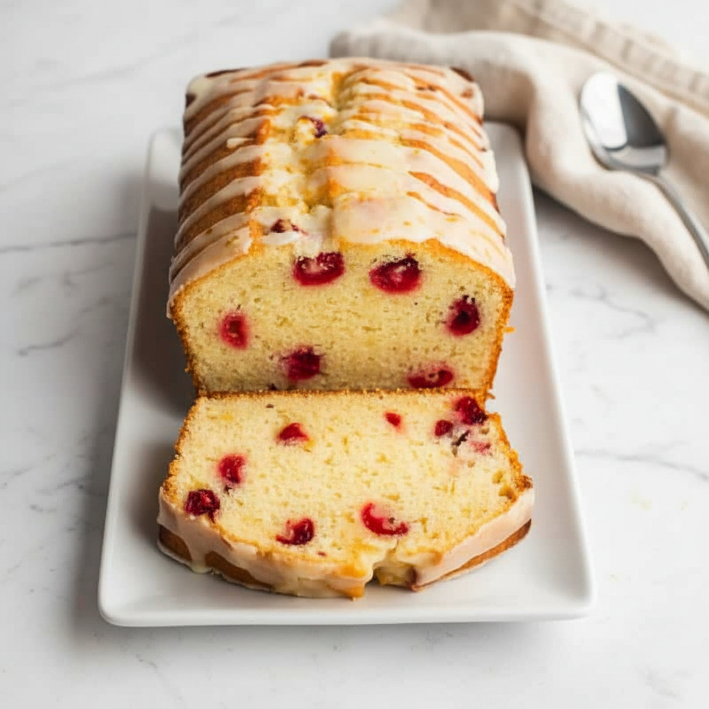 Easy One-Bowl Fresh Cranberry Orange Bread