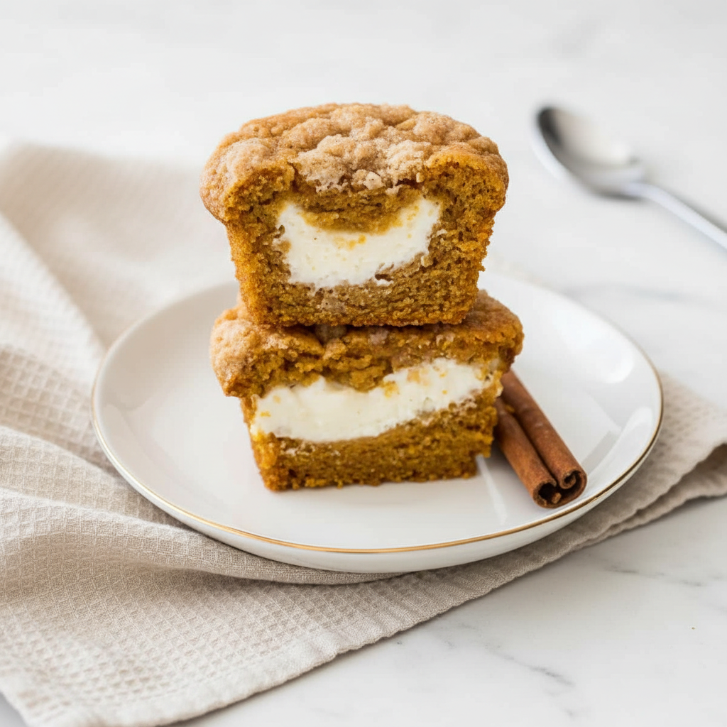 Easy Pumpkin Cheesecake Muffins Recipe