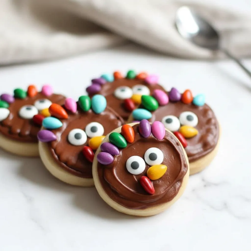 Turkey Cookies: An Easy Thanksgiving Dessert Kids Can Help Make
