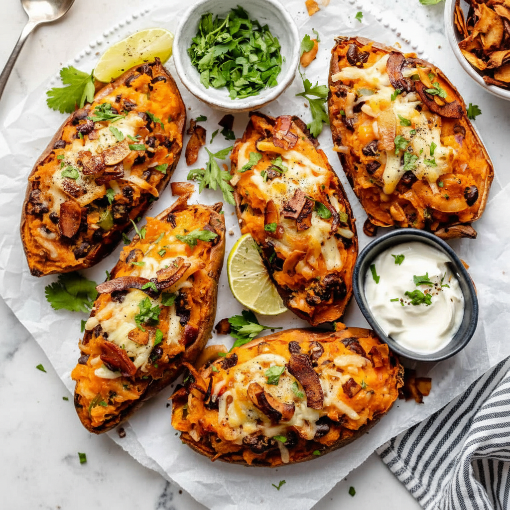 Loaded Sweet Potato Dinner Recipes