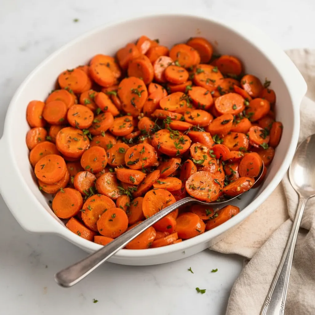 Simple Maple Glazed Carrots Recipe (Easy Thanksgiving Side Dish)