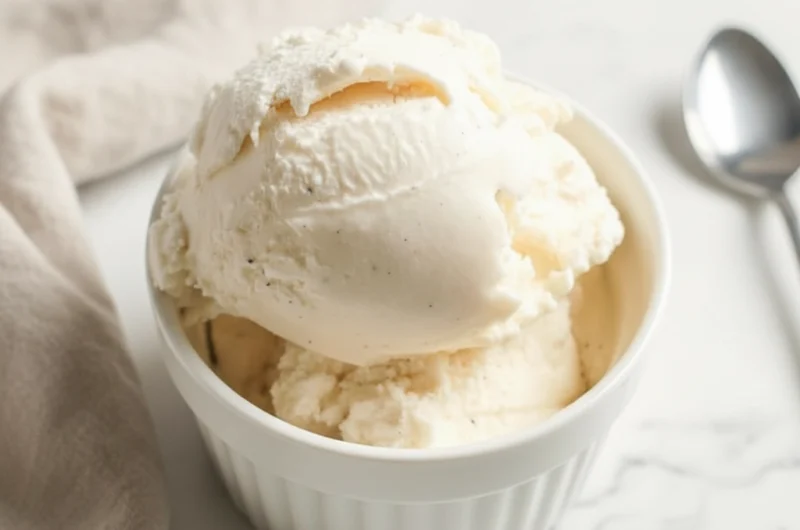Simple Ninja Creami Recipes in German for Vanilla Ice Cream