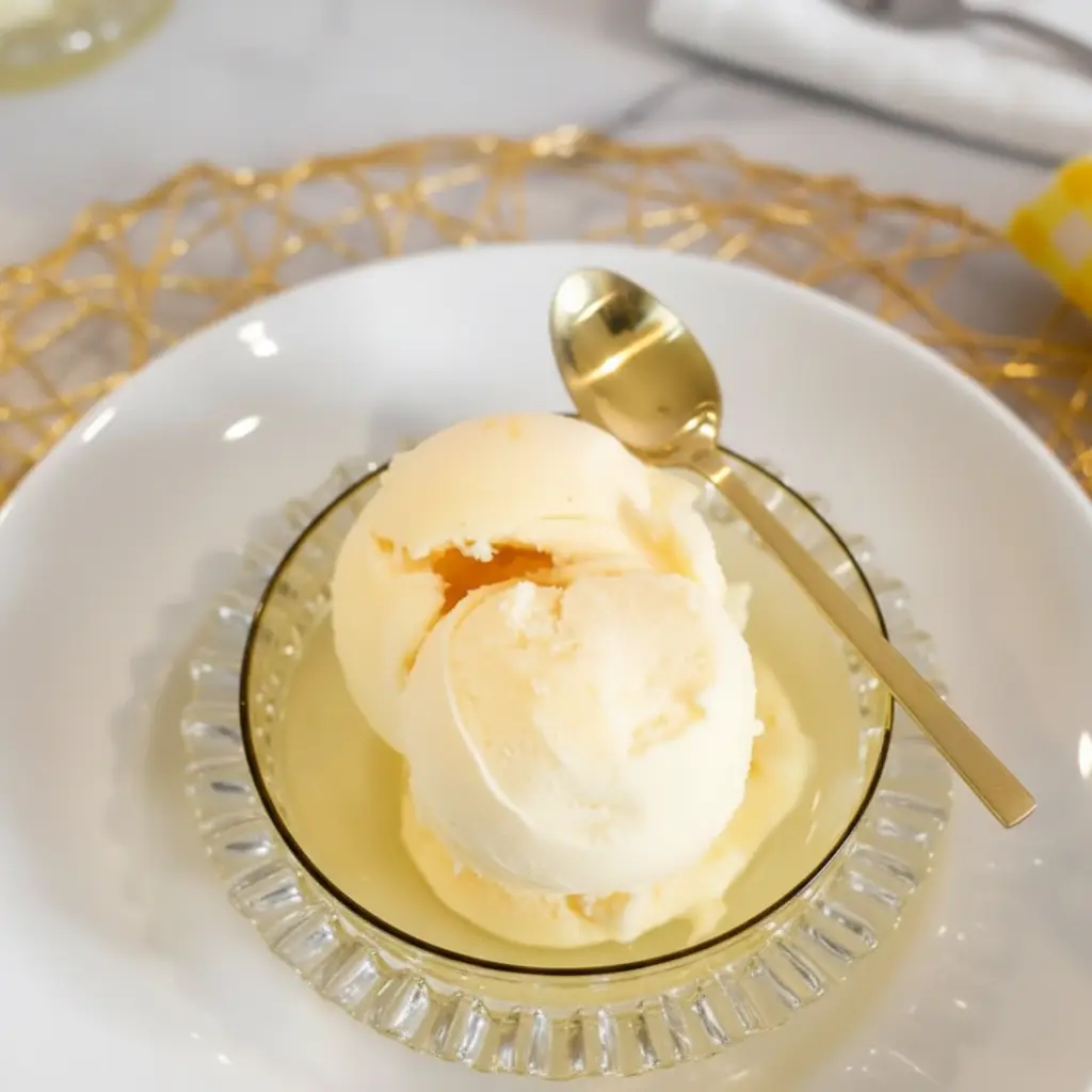 Simple Pineapple Ninja Creami Sorbet